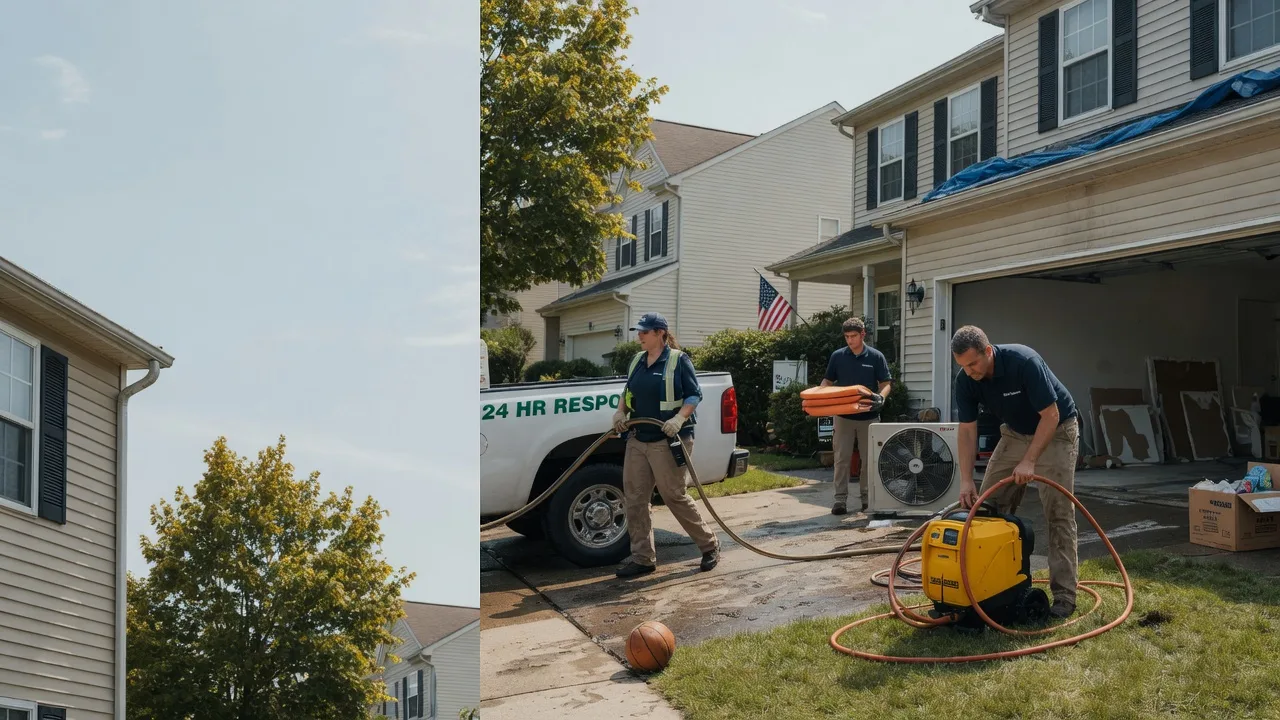 Emergency Water Damage Restoration in Bowden, WV near me
